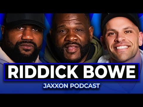 Riddick Bowe on unifying all 4 belts, The heavyweight golden age, press conference fights thumbnail