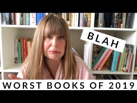 The Worst Books I Read in 2019 thumbnail