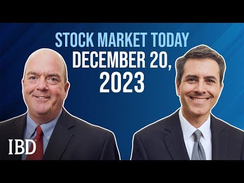 Stocks Reverse Lower; Google, Old Dominion, MongoDB In Focus | Stock Market Today thumbnail
