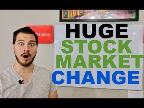 The Stock Market is about to NEVER BE THE SAME! thumbnail