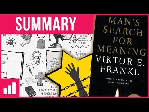 Man's Search For Meaning by Viktor Frankl ► Animated Book Summary thumbnail