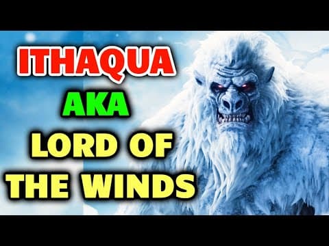 Ithaqua, Aka Lord of the Winds Origin - A Horrifying Giant With A Human Shape And Glowing Red Eyes thumbnail