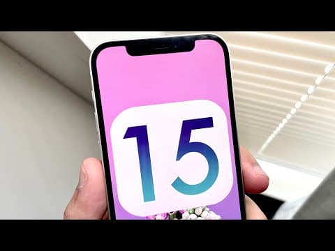 iOS 15: THIS IS GREAT! thumbnail