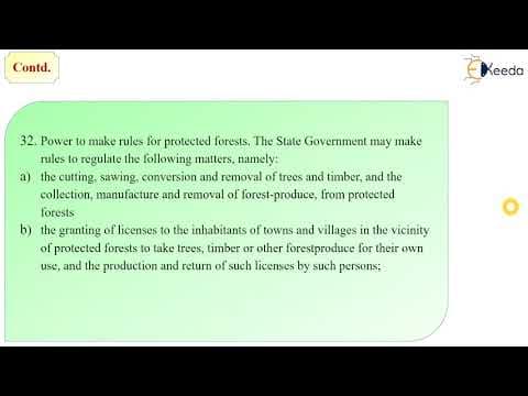 What Is the Indian Forest Act and Its Key Provisions? thumbnail