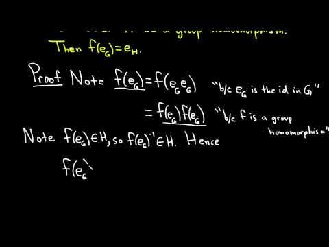 What Is the Property of Group Homomorphisms? thumbnail