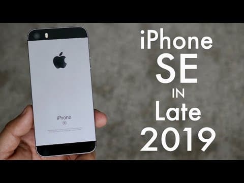 iPhone SE In LATE 2019! (Still Worth It?) (Review) thumbnail