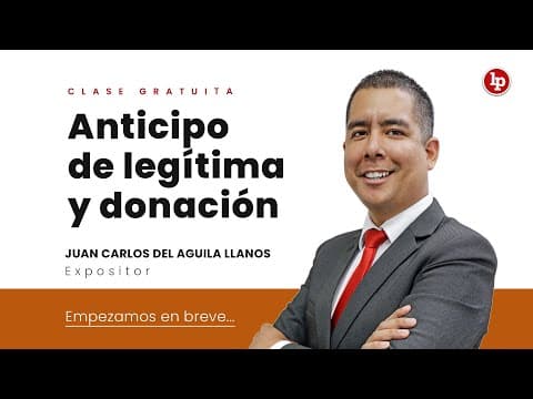 Clase sobre anticipo de legítima y donación thumbnail