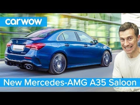 New Mercedes-AMG A35 Saloon (Sedan) 2020 - see why it's the ultimate small posh performance car thumbnail