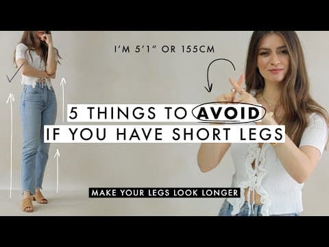 5 Things To AVOID if you have Short Legs (Like Me) thumbnail