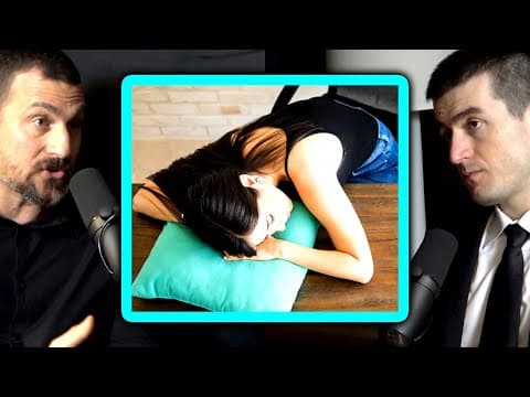 Optimal nap time and duration: how long should a nap be? | Andrew Huberman and Lex Fridman thumbnail