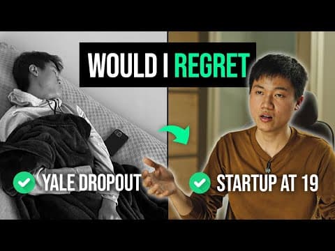 Why Drop Out of Yale for a Startup? thumbnail