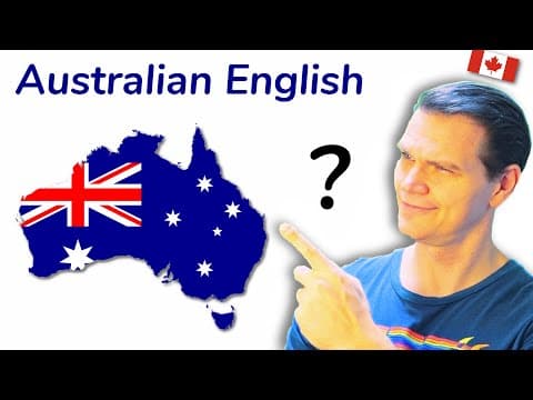 Confused Canadian Investigates AUSTRALIAN ENGLISH thumbnail