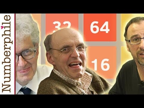 Professors React to 2048 - Numberphile thumbnail