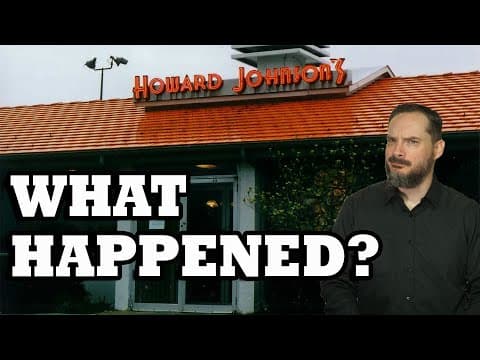 From 0 to 1000 to 0- What Happened to Howard Johnson's? thumbnail