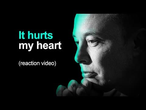 Elon Musk's Traumatic Childhood (reaction video) thumbnail