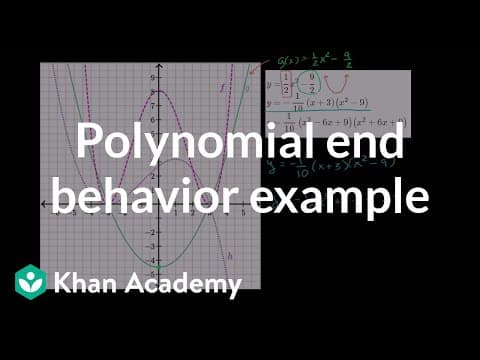 How to Analyze Polynomial End Behavior for Graphing thumbnail