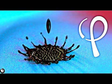 SLOW MOTION SCIENCE! Ferrofluid dropping on magnet thumbnail