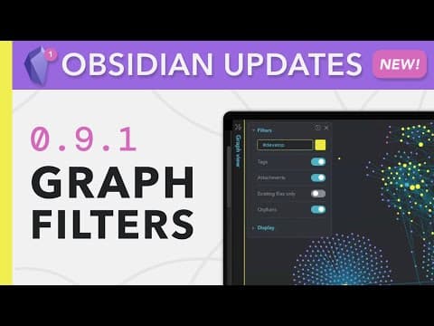How to Use Obsidian Graph Filters for Better Notes thumbnail
