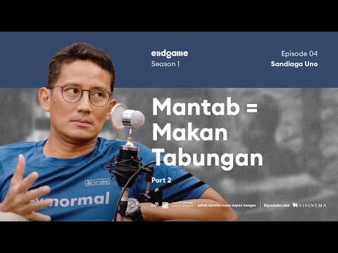 Kesempatan Emas UMKM | #Endgame ft. Sandiaga Uno (Part 2) thumbnail