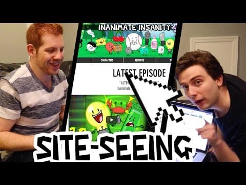 SITE-SEEING OUR NEW SITE [New Inanimate Insanity Website + More] thumbnail