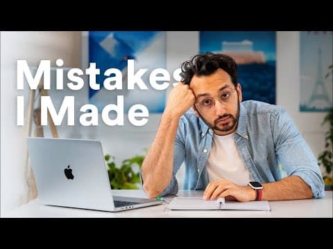 5 Financial Mistakes I've Made In The Last 10 Years thumbnail