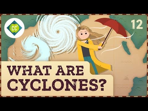 What Are the Different Types of Cyclones? Crash Course Geography #12 thumbnail