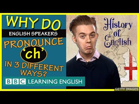 Why are there 3 ways to pronounce 'ch' in English? Pronunciation lesson 👄 thumbnail