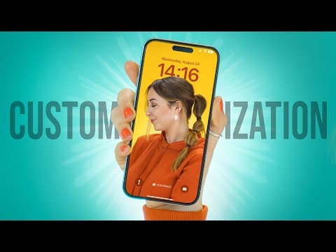 iOS 16 ULTIMATE iPhone Customization - Home & Lock Screen!!! thumbnail