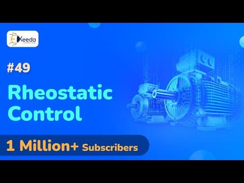 How Does Armature Resistance Control DC Motor Speed? thumbnail