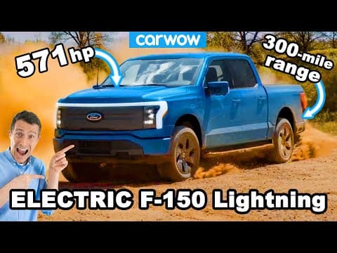 NEW Ford F-150 Lightning EV - better than a Tesla Cybertruck! thumbnail