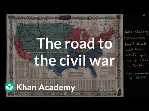 Increasing political battles over slavery in mid 1800s | US History | Khan Academy thumbnail