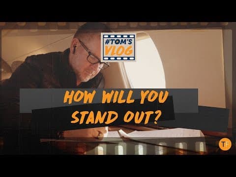 Stand Out From the Crowd or Say Goodbye to Your Business! | TOMSVLOG #016 thumbnail