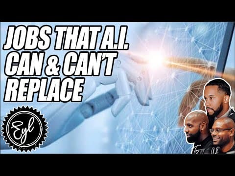 JOBS THAT A.I. CAN & CAN'T REPLACE thumbnail
