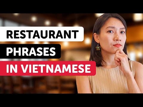 Cách Chào Hỏi Và Thực Phẩm Lành Mạnh Trong Tiếng Việt thumbnail