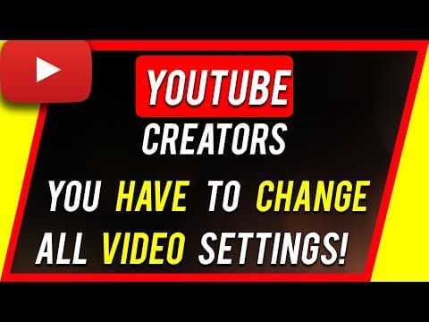 How to Change "Made For Kids" YouTube Video Setting thumbnail