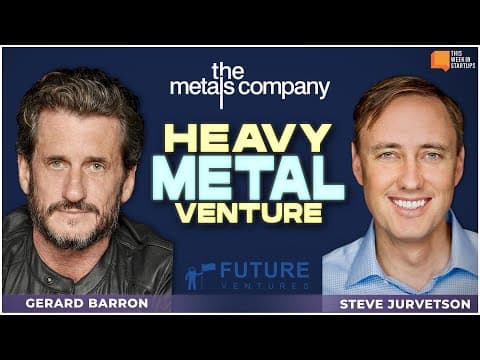 Steve Jurvetson and The Metals Company on ocean mining, the EV market, and AI's tech impact | E1959 thumbnail