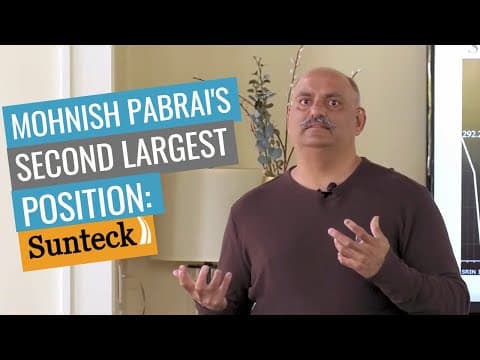 Mohnish Pabrai discusses his 2nd largest position: Sunteck Realty thumbnail