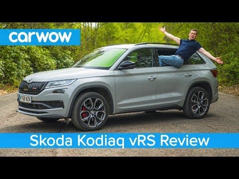Skoda Kodiaq vRS SUV 2020 review - see how quick it is to 60mph and if it's worth £43k! thumbnail