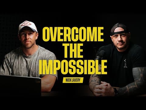How Nick Lavery Return to Combat as the First Above-The-Knee Amputee | The Nick Bare Podcast 122 thumbnail