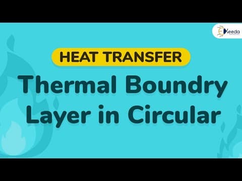 Introduction to Thermal Boundary Layer in Circular - Convection Heat Transfer - Heat Transfer thumbnail