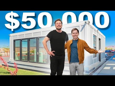 What Are Elon Musk's $50,000 Boxable Tiny Homes? thumbnail