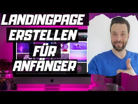 LANDINGPAGE ERSTELLEN TUTORIAL FÜR ANFÄNGER - Builderall Cheetah Tool Anleitung Deutsch thumbnail