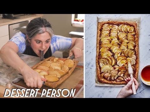 Claire Saffitz Makes an Apple Tart | Dessert Person thumbnail