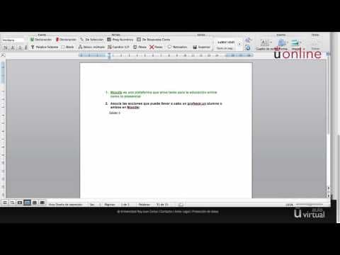 ¿Cómo crear preguntas GIFT en Moodle 2.9? thumbnail