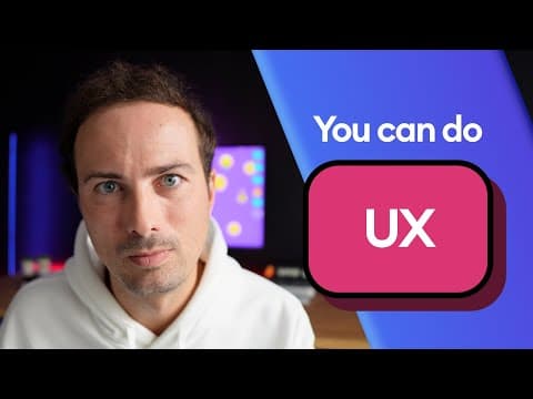 Anyone can be a UX designer thumbnail