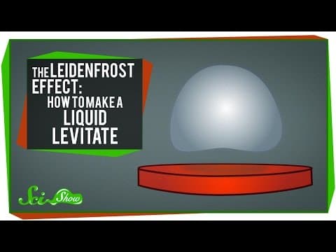 The Leidenfrost Effect: How to Make a Liquid Levitate thumbnail