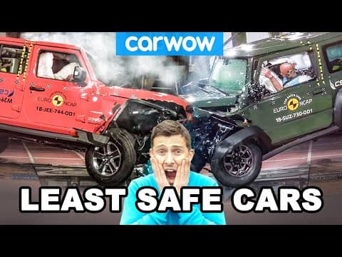 The LEAST SAFE new cars to CRASH in! thumbnail