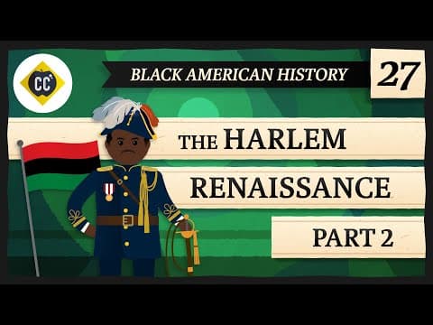 What Impact Did the Harlem Renaissance Have on Politics? thumbnail