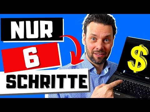 Dein 1. Online Business starten | Nebenbei Geld verdienen von zu Hause thumbnail