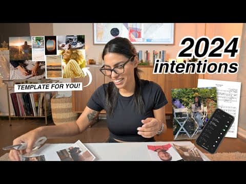 What's on My 2024 Vision Board | Business Goals, Life, Home thumbnail